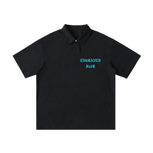 Blue 999 Collar Shirt
