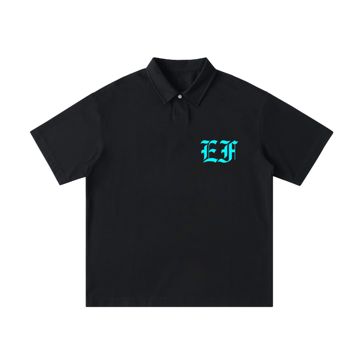 Blue EF Collar Shirt