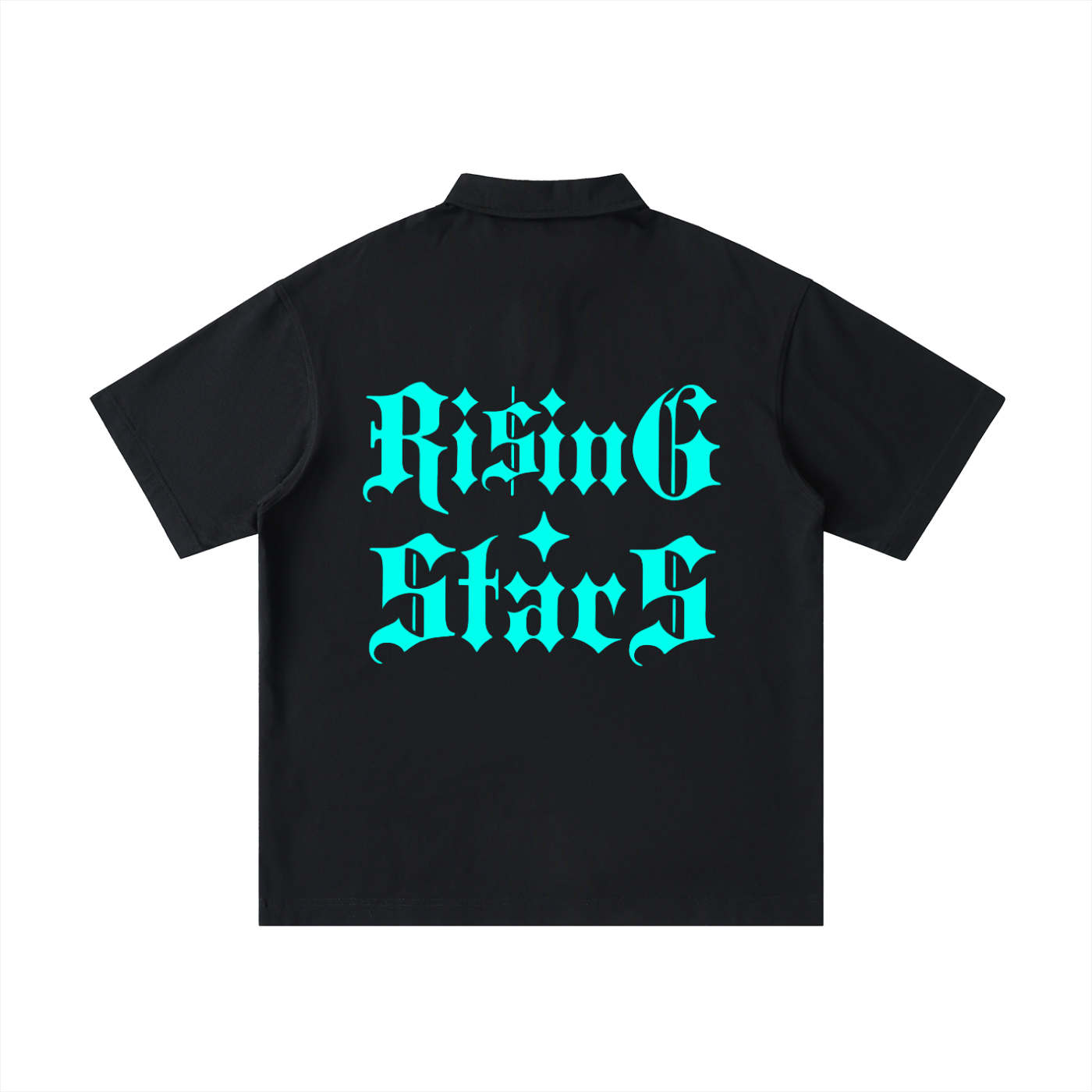 Blue EF Collar Shirt