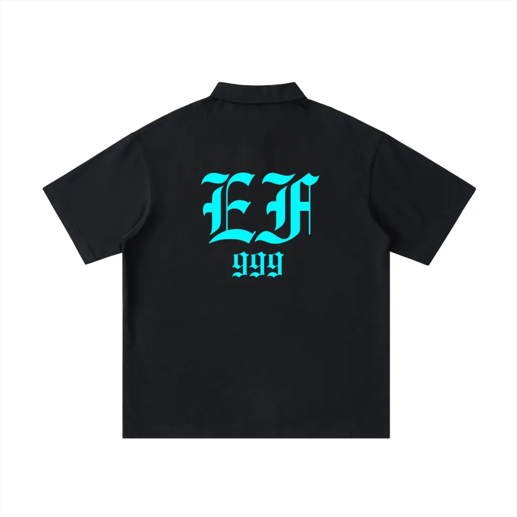 Blue 999 Collar Shirt