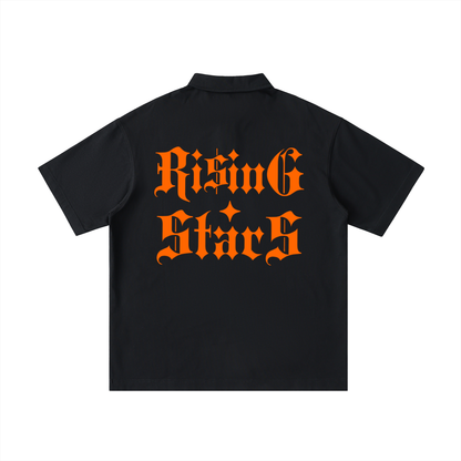 Orange EF Collar Shirt