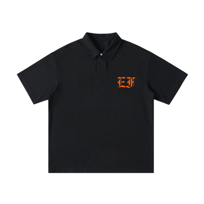 Orange EF Collar Shirt